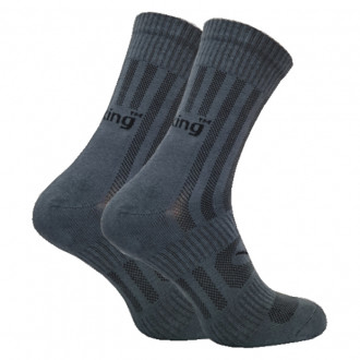 Шкарпетки трекінгові літні Trekking MidLight Grey Size L