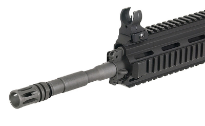 Страйкбольна штурмова гвинтiвка WE HK416 4168 GBBR Black