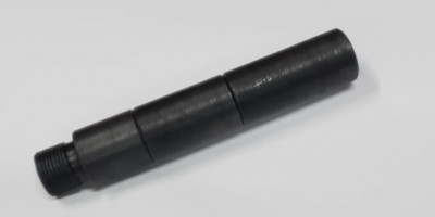 Подовжувач зовнішнього ствола MilTech 80мм Black