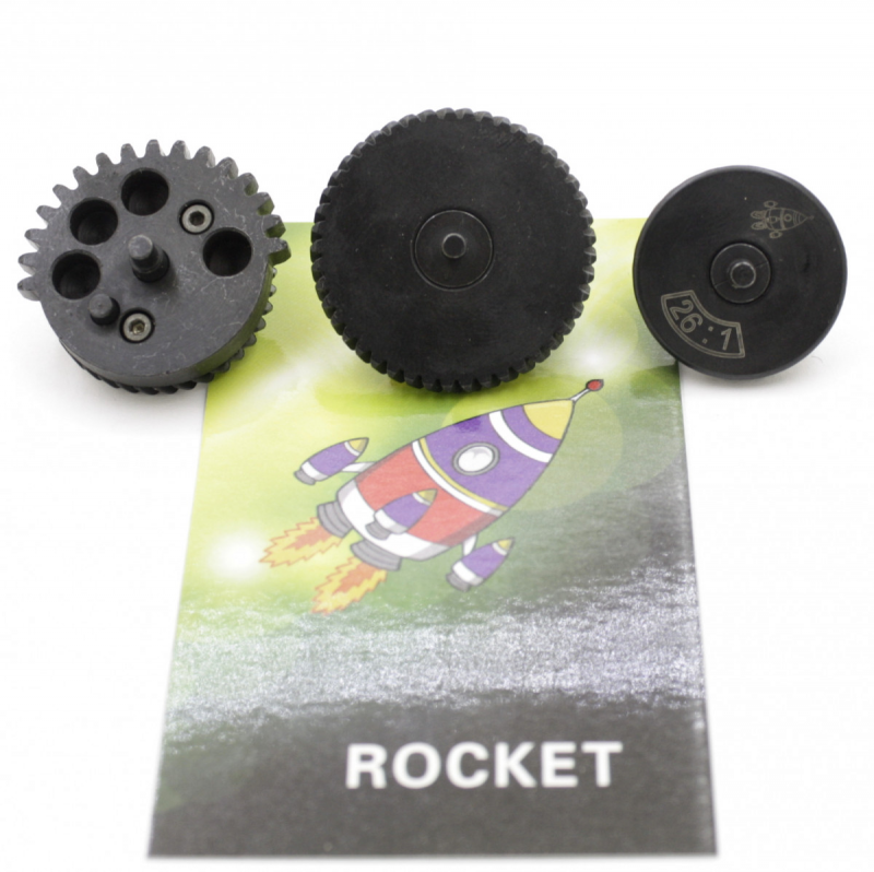 Шестерні Rocket косозубі посилені 26:1 CNC