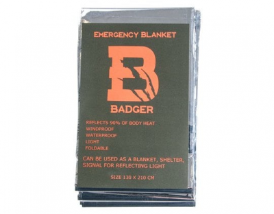 Термоковдра Badger Outdoor Emergency Blanket
