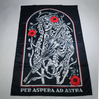Прапор Rowdy Per Aspera Ad Astra
