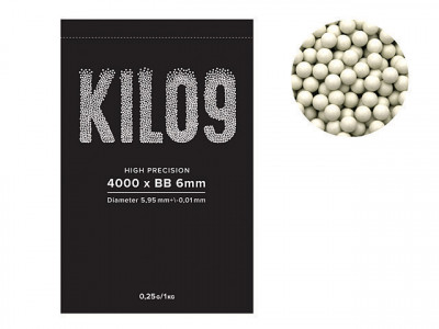Страйкбольні кулі Kilo9 0.25g 1kg
